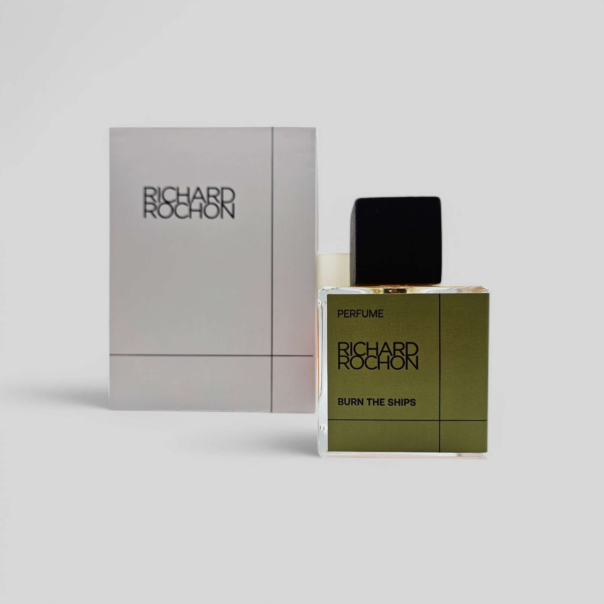 Burn the Ships niche fragrance – bold smoky unisex perfume with saffron and clove, artisan luxury scent