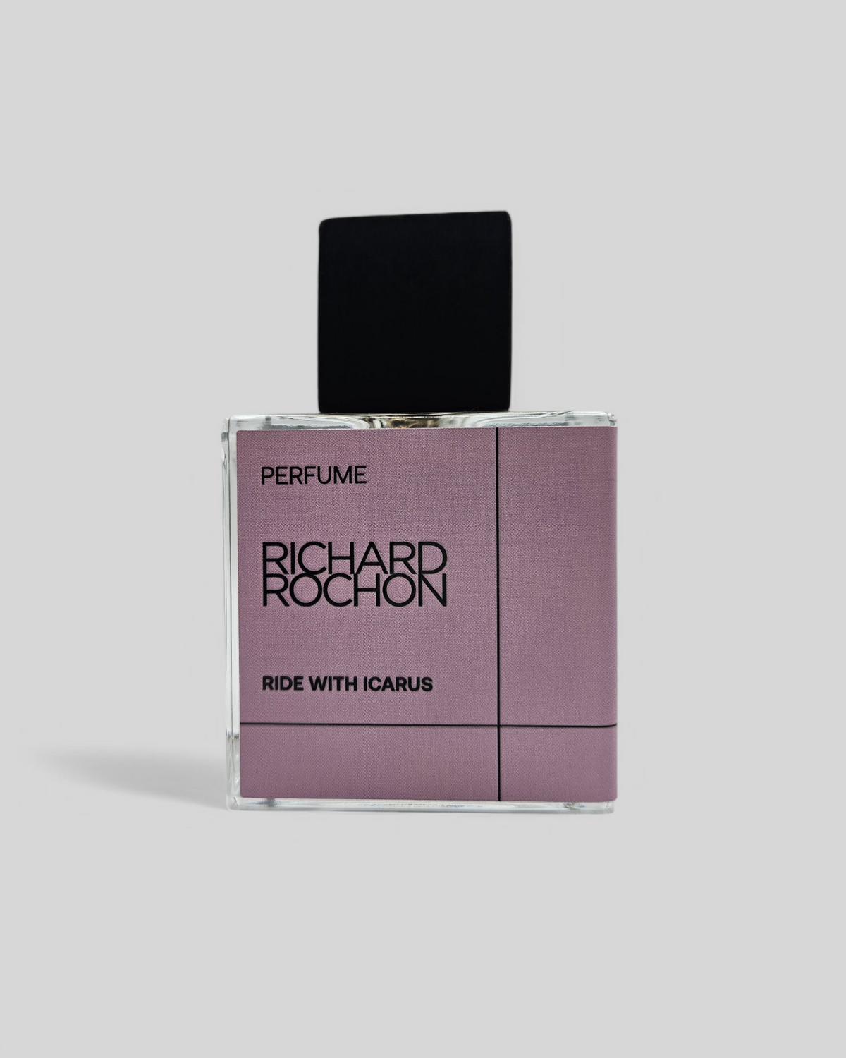 Richard Rochon Ride with Icarus perfume bottle – luxury vanilla, tonka, and cinnamon fragrance