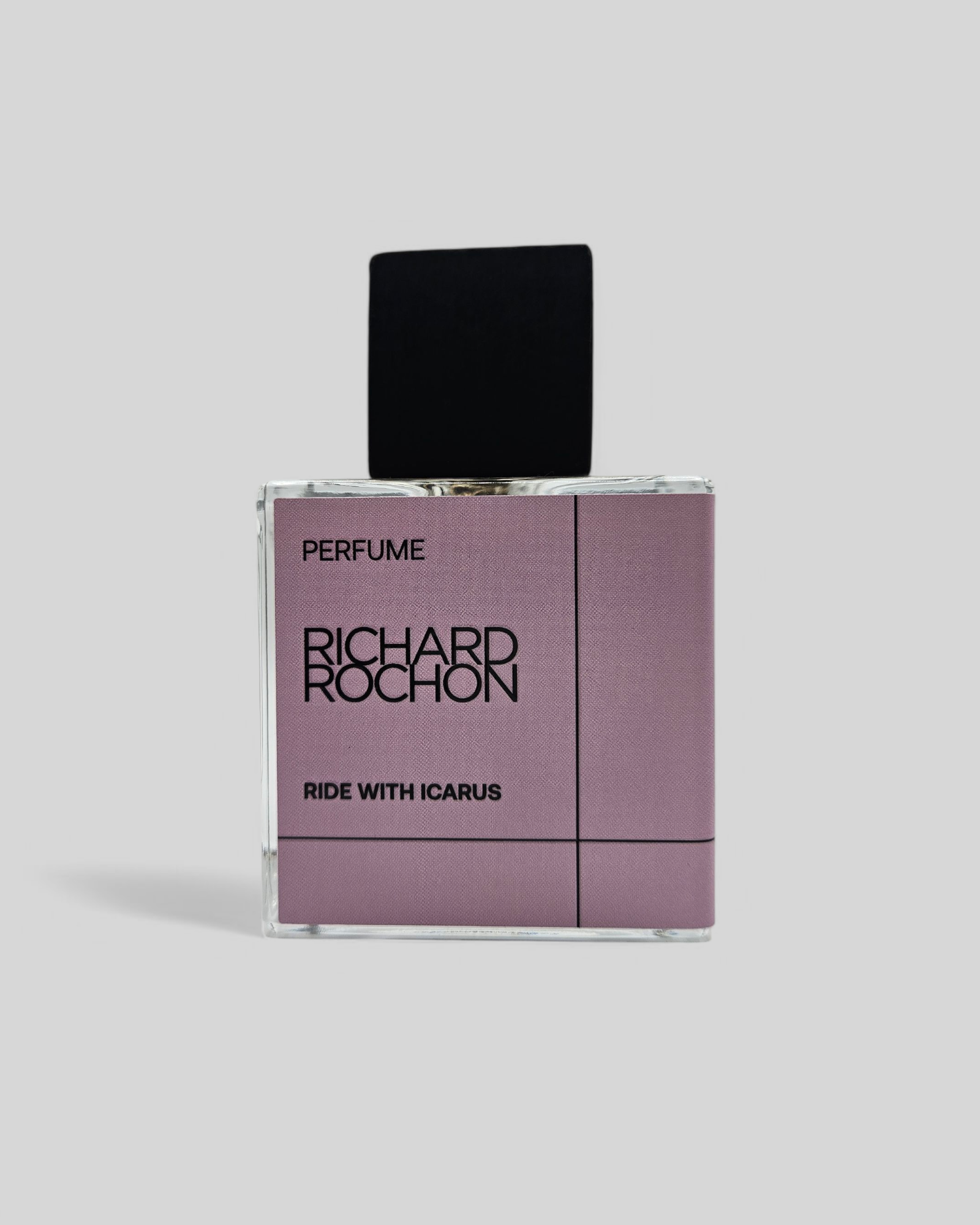 Richard Rochon Ride with Icarus perfume bottle – luxury vanilla, tonka, and cinnamon fragrance