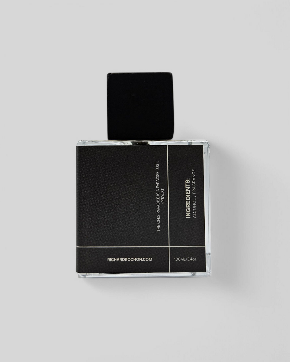 Elegant Joy in the Juice fragrance bottle – earthy perfume with oak, seaweed, and amber notes 