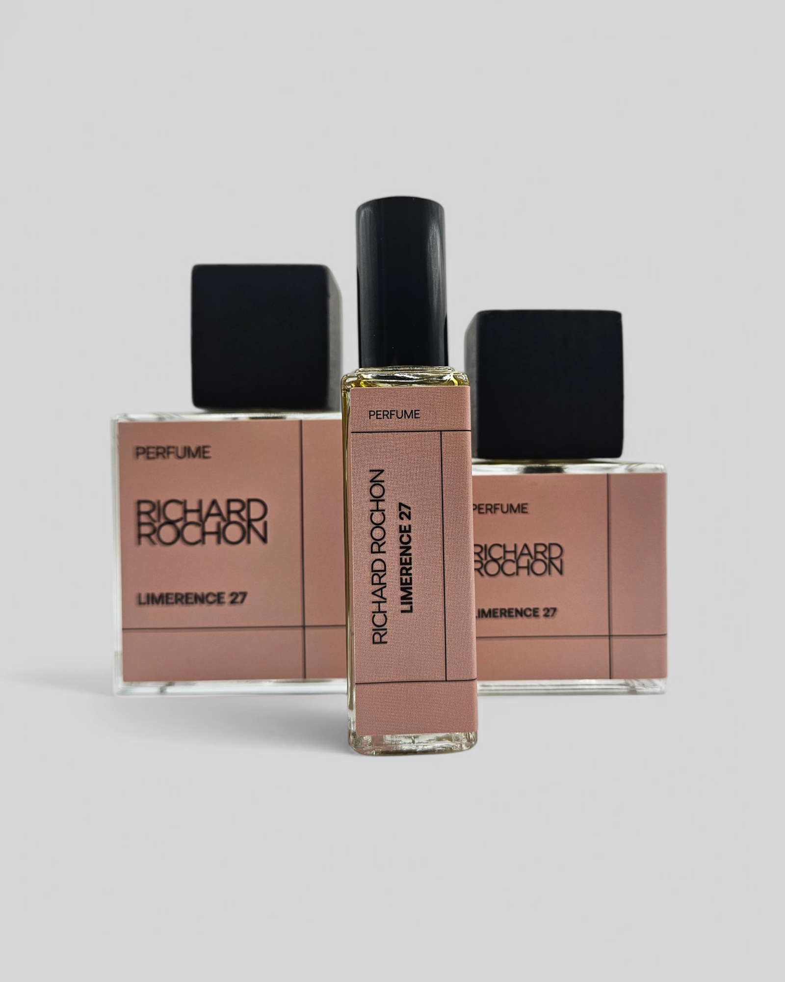 Limerence 27 by Richard Rochon – luxury artisan perfume available in 20 mL, 50 mL, and 100 mL sizes