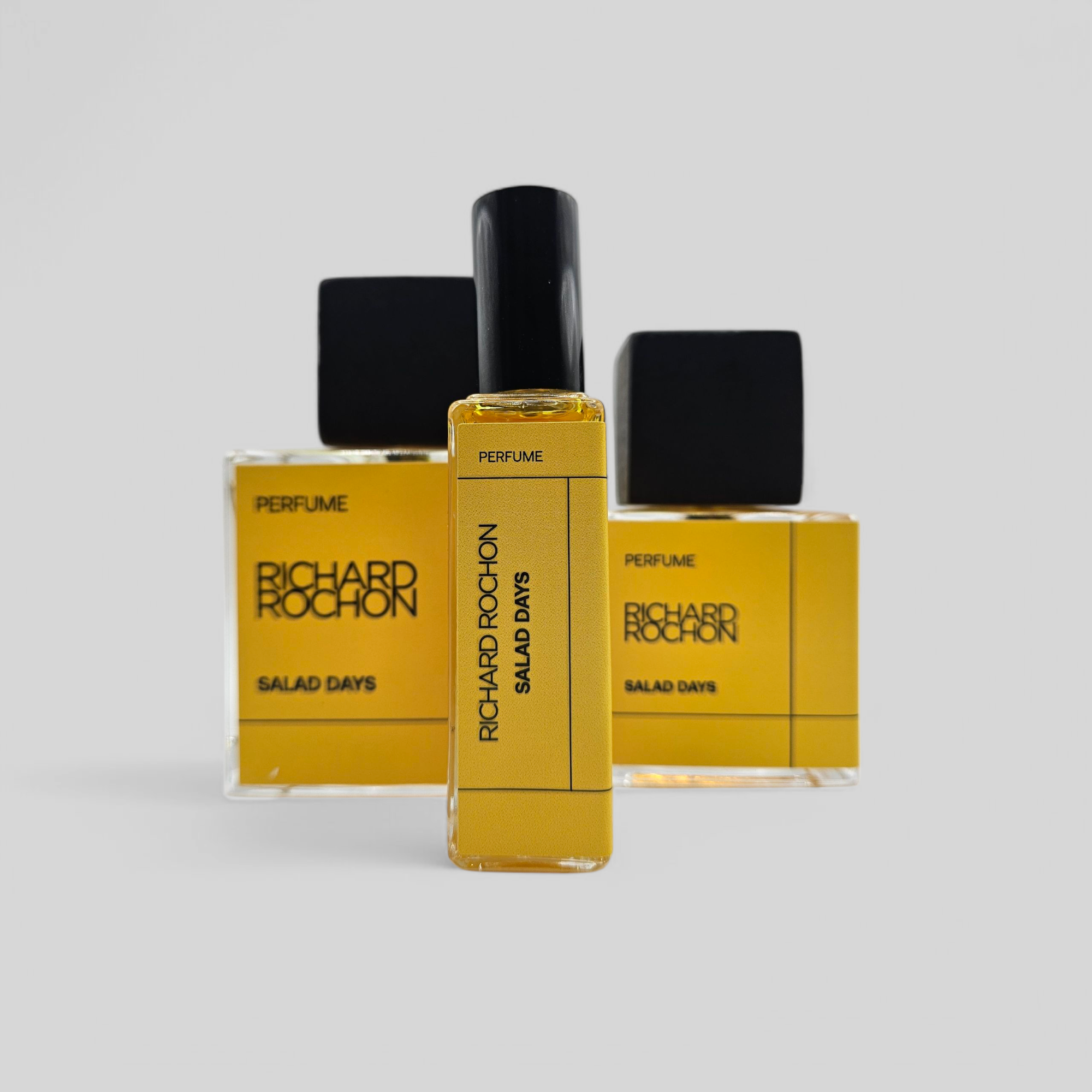 Salad Days by Richard Rochon – luxury perfume available in 20 mL, 50 mL, and 100 mL bottle sizes