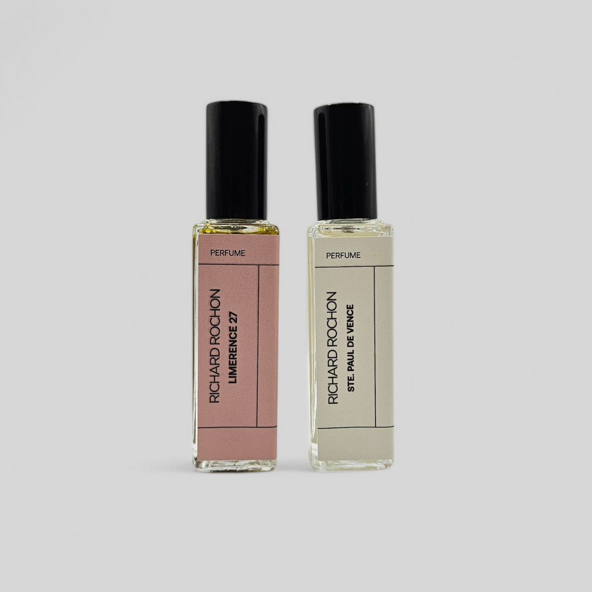 Richard Rochon Duet IV luxury fragrance – Ste. Paul de Vence and Limerence 27 unisex perfume set