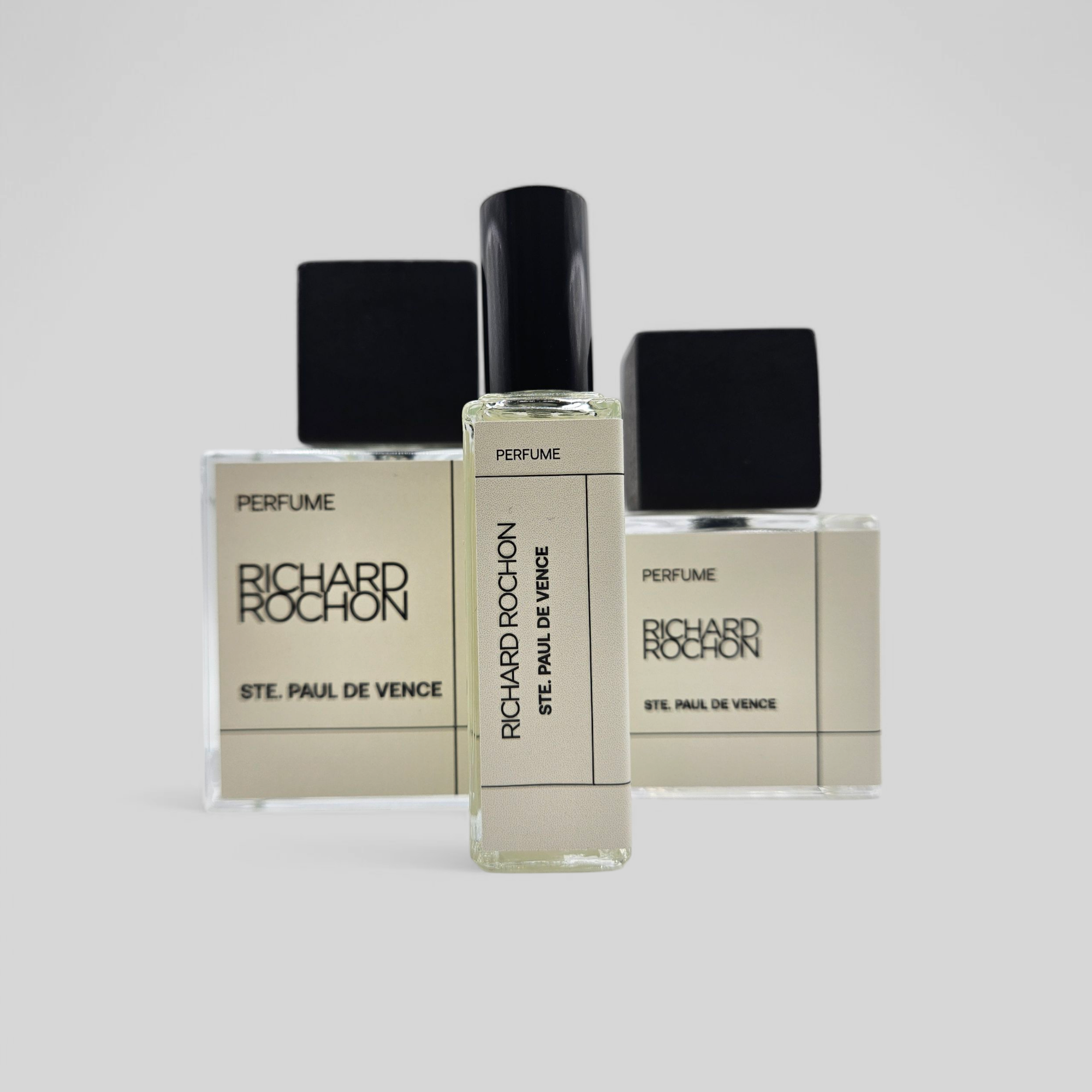 Ste. Paul de Vence by Richard Rochon – luxury artisan perfume set available in 20 mL, 50 mL, and 100 mL sizes